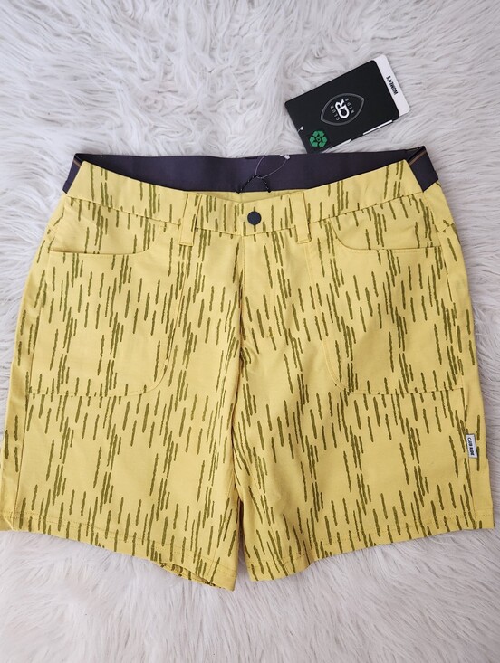 Club Ride Apparel Pants - Club Ride Joyride Yellow Cycling Shorts M